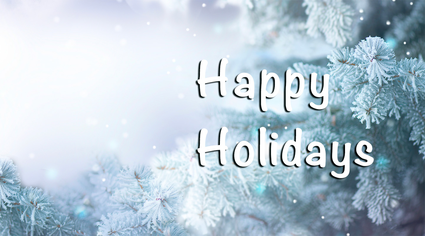 From our family to yours–  
Happy Holidays!